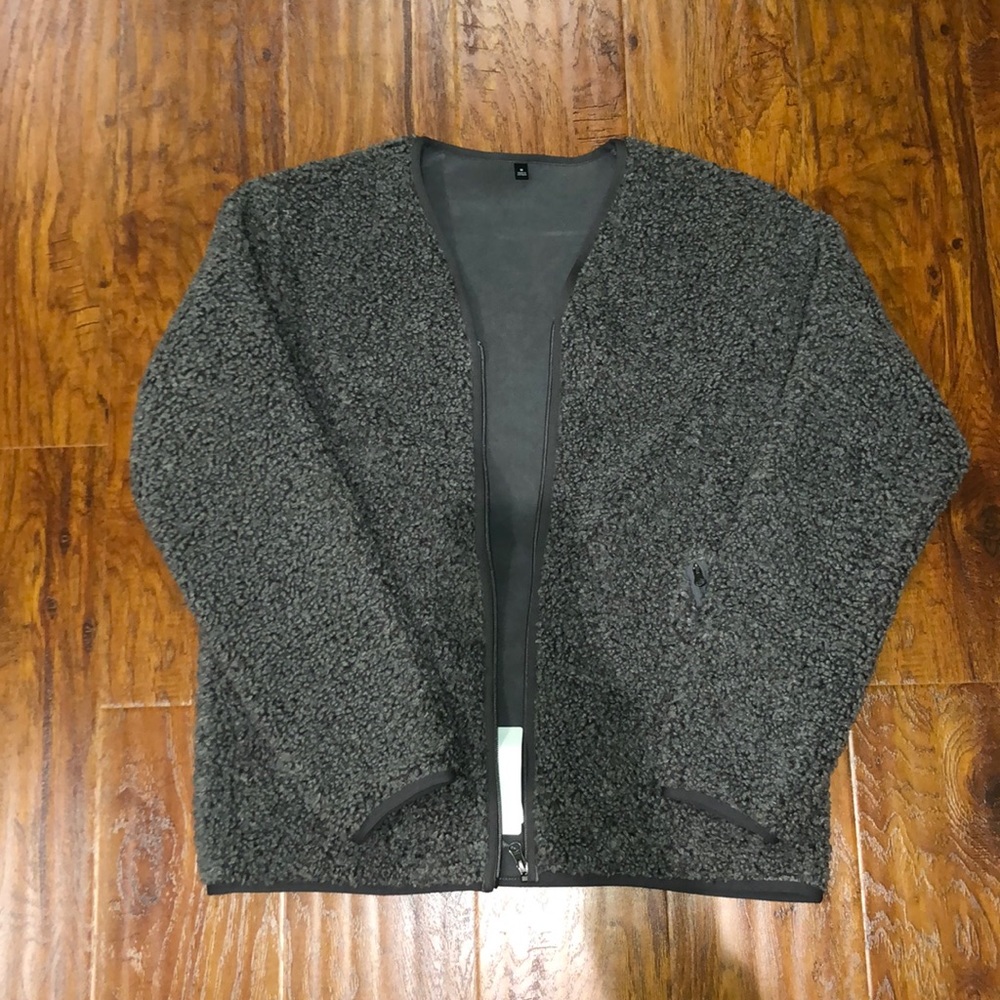 Lined Fleece Cardigan